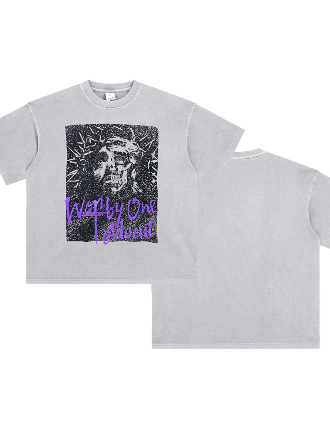 Men's Graphic Round Neck Short Sleeve T-Shirt