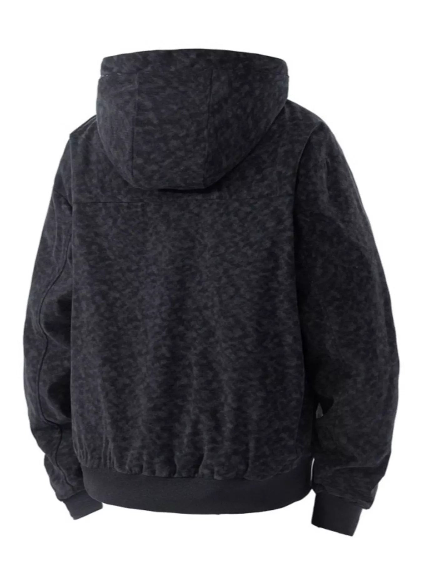 Men's Zip Up Hooded Bomber Jacket