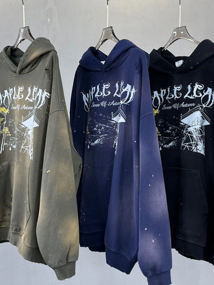 Men's Graphic Long Sleeve Hoodie