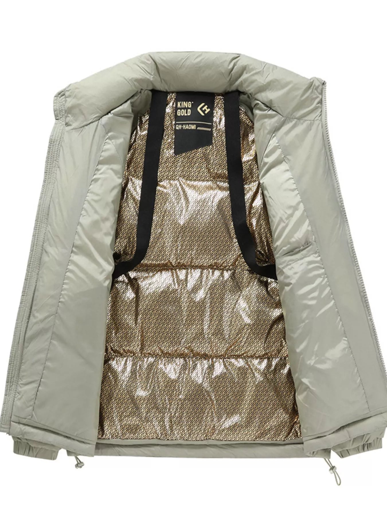 Men's Zip Up Padded Puffer Jacket