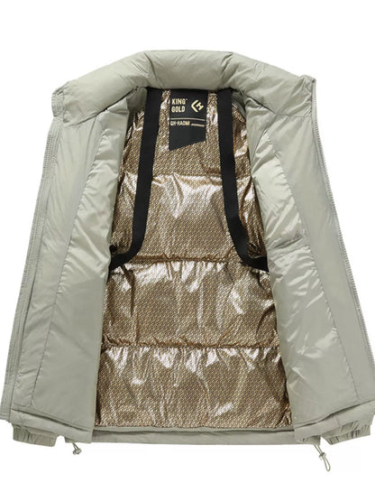 Men's Zip Up Padded Puffer Jacket