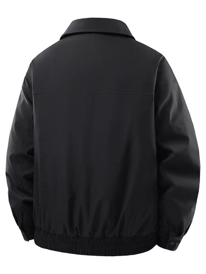 Men's Zip Up Casual Jacket