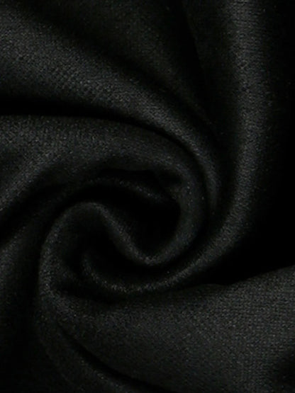 Men's Oversized Zipper Detail Turtleneck Sweatshirt