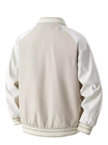 Men's Plus Size Snap Down Long Sleeve Jacket