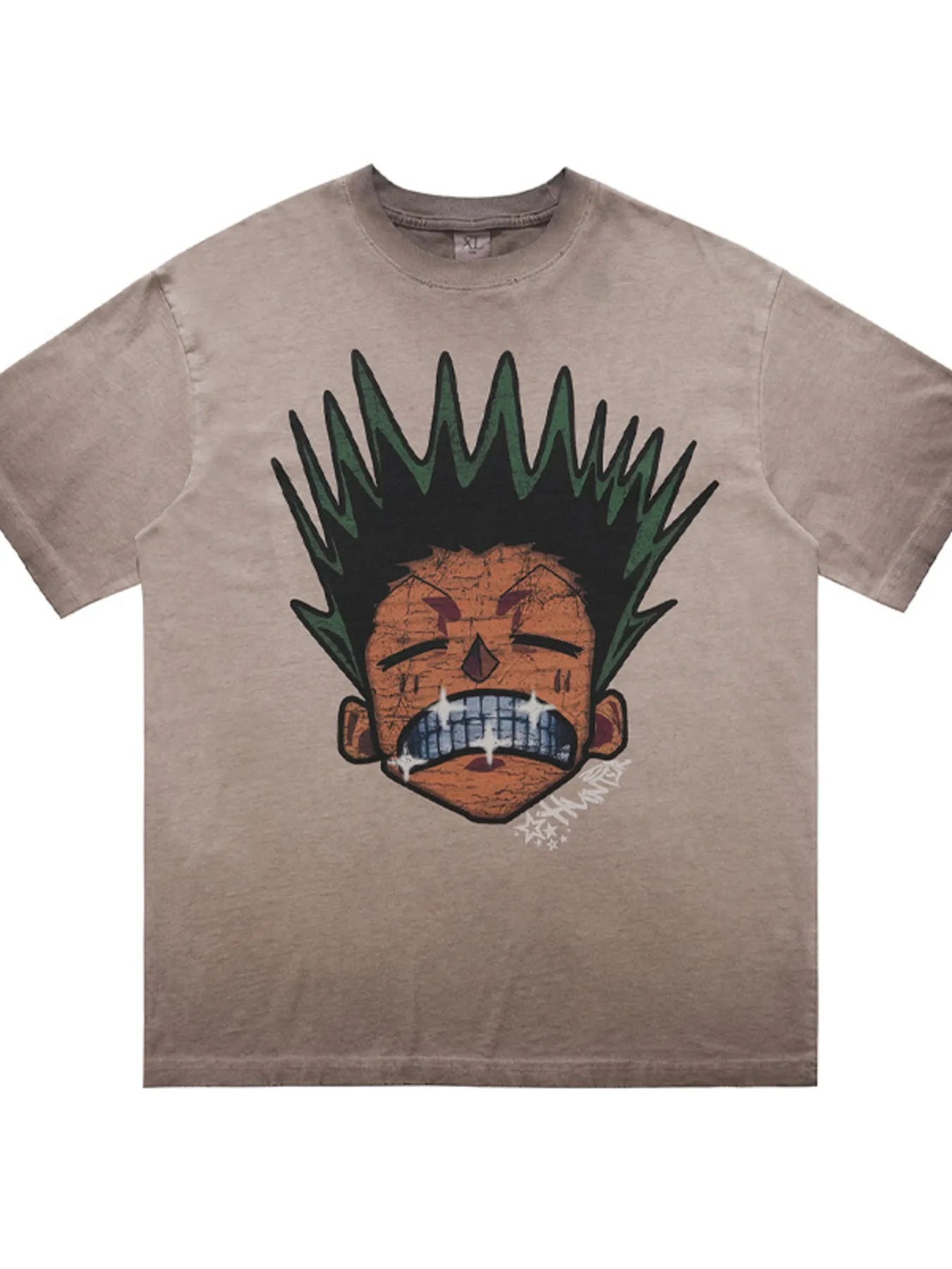 Men's Graphic Round Neck Oversized T-Shirt