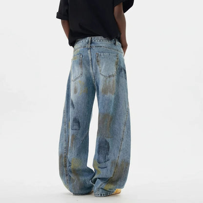 Men's Wide Leg Jeans