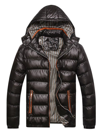 Men's Lightweight Hooded Puffer Jacket