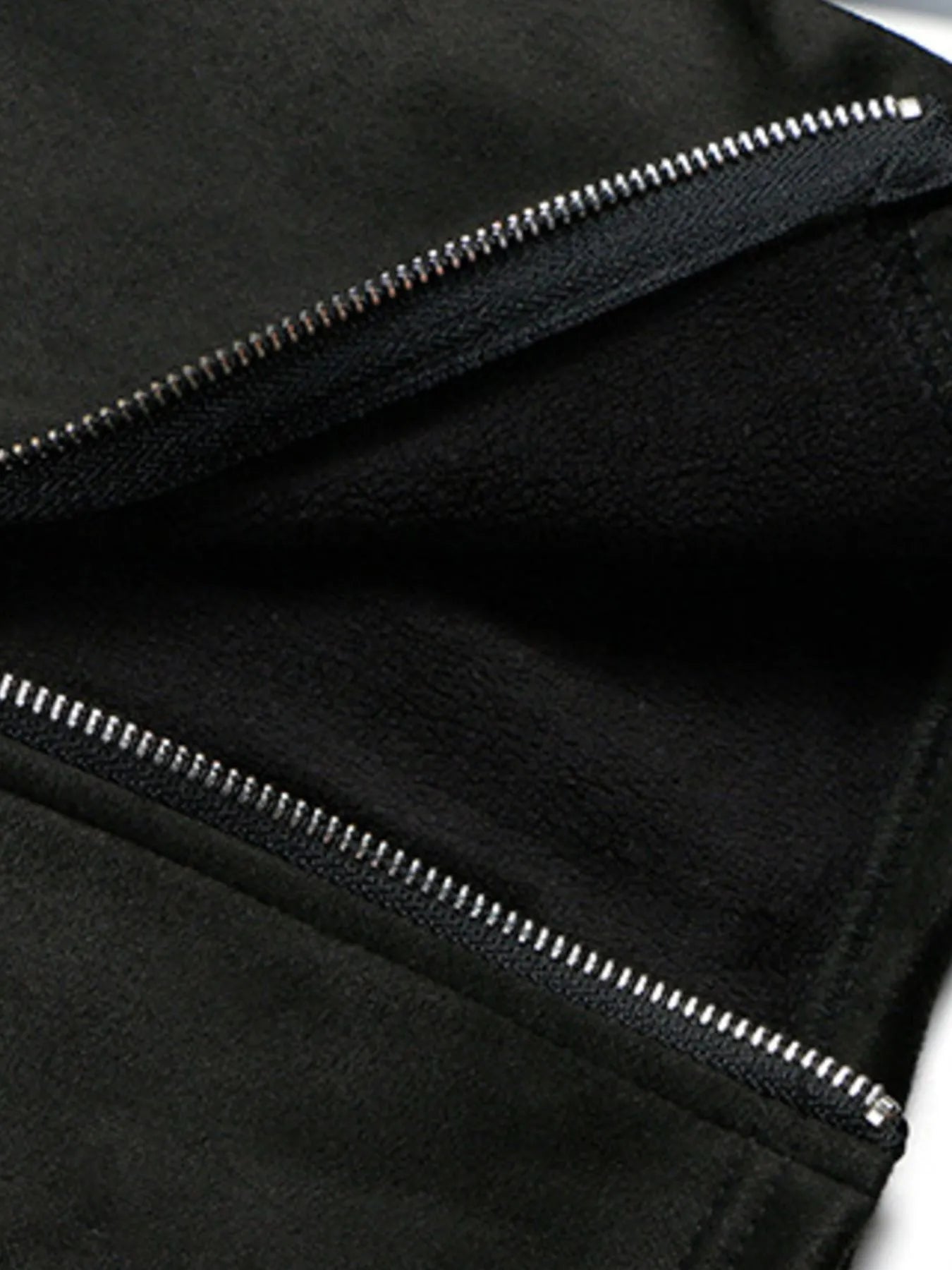 Men's Oversized Zipper Detail Turtleneck Sweatshirt