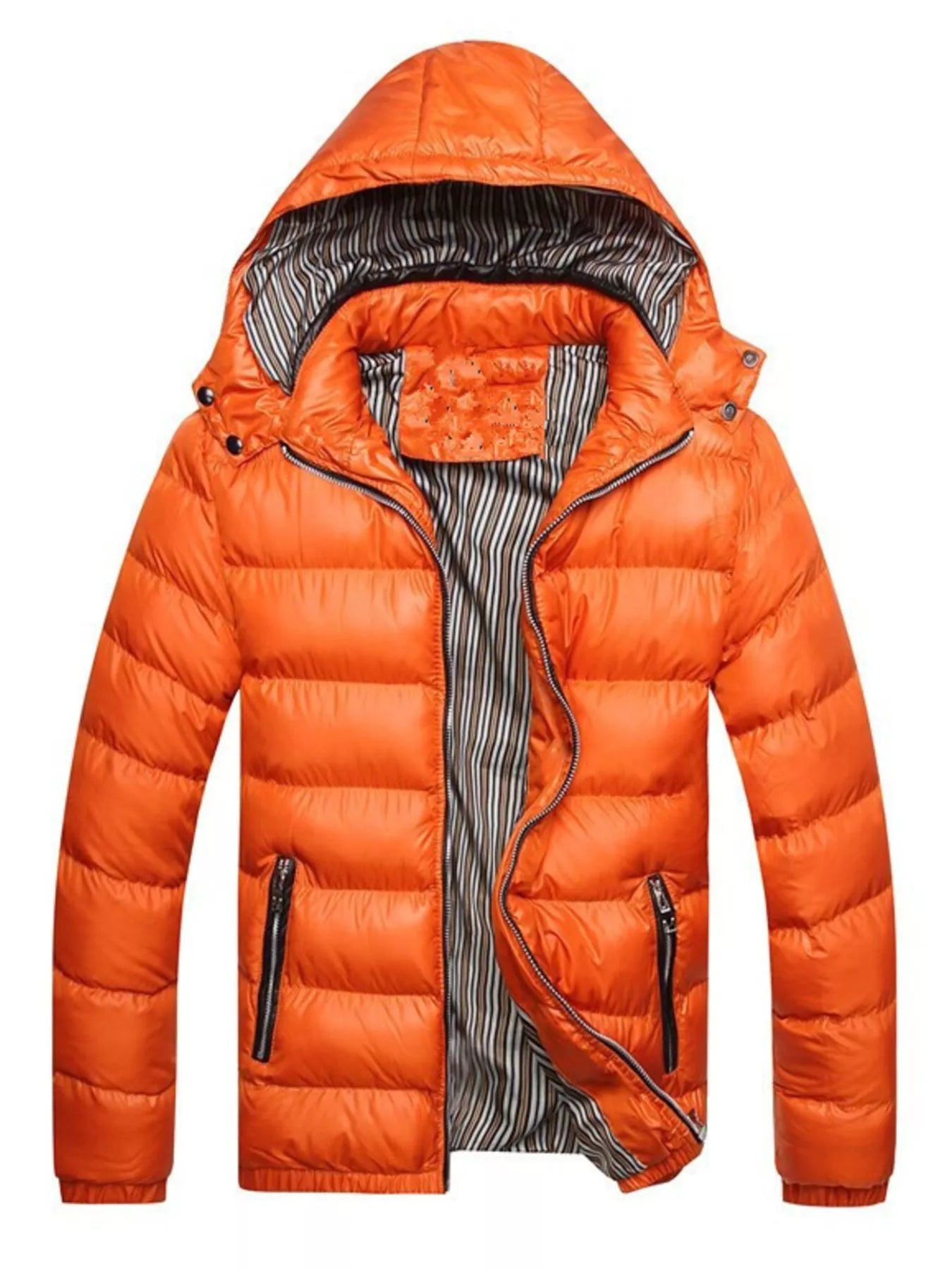 Men's Lightweight Hooded Puffer Jacket