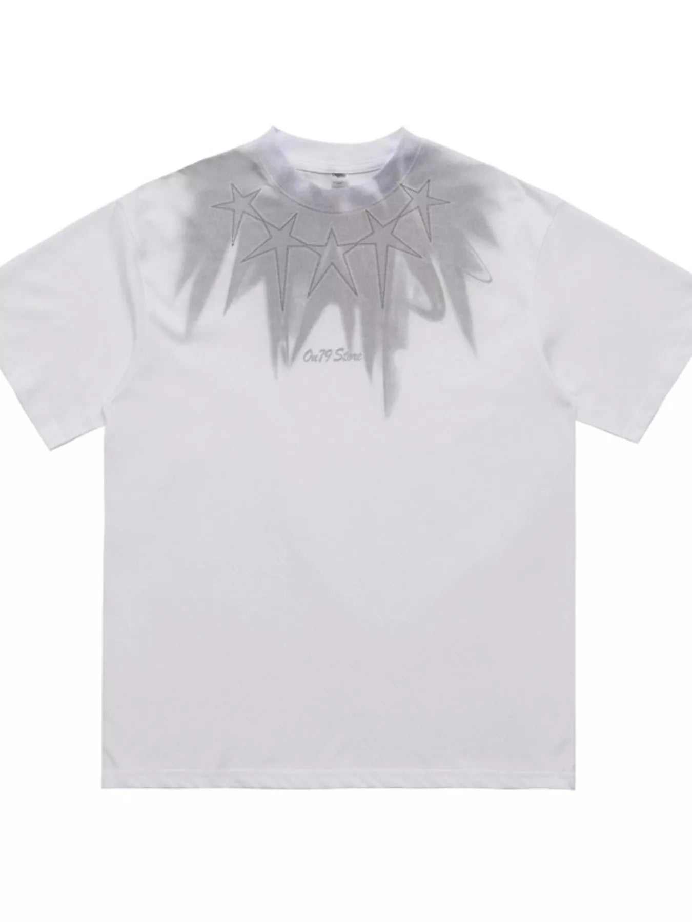 Men's Round Neck Half Sleeve T-Shirt White