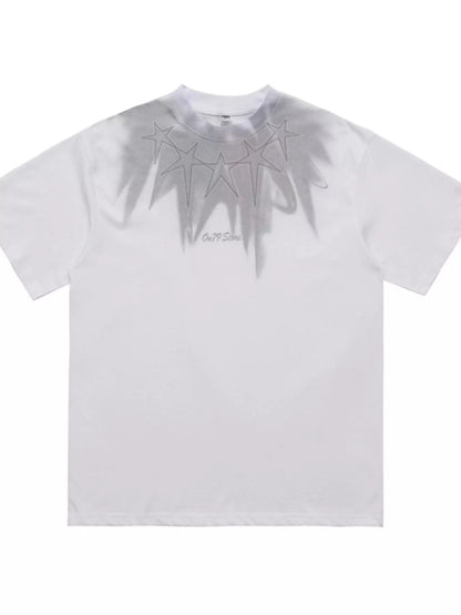 Men's Round Neck Half Sleeve T-Shirt White