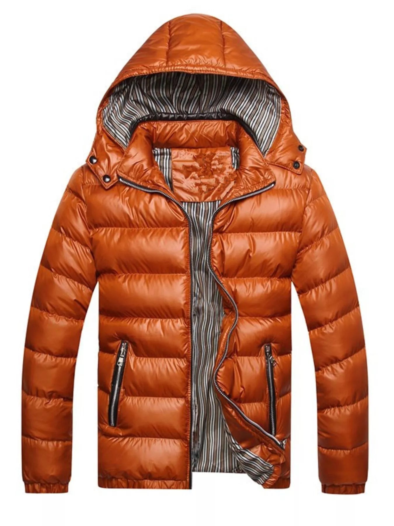 Men's Lightweight Hooded Puffer Jacket