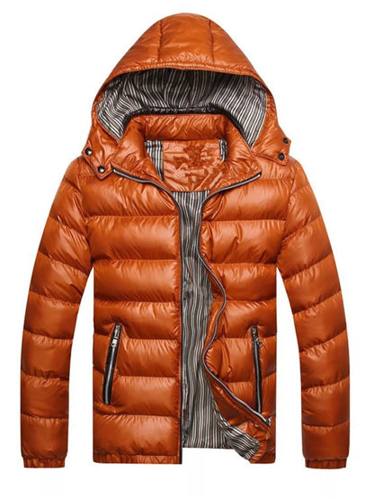 Men's Lightweight Hooded Puffer Jacket