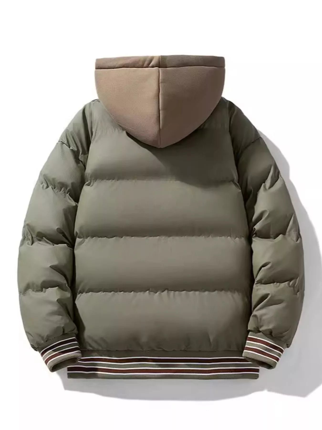 Men's Hooded Padded Puffer Jacket