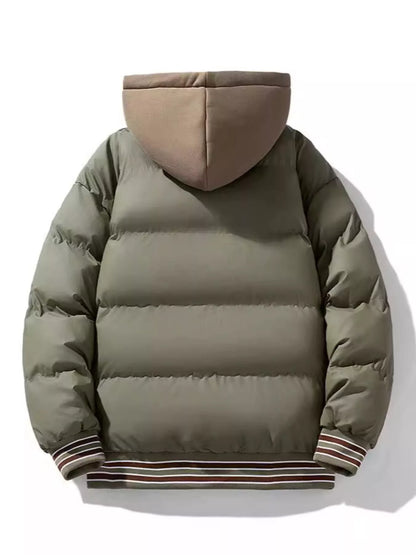 Men's Hooded Padded Puffer Jacket