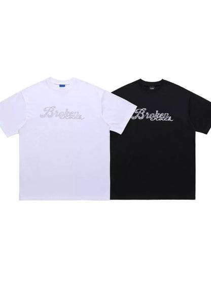 Men's Graphic Round Neck Oversized T-Shirt